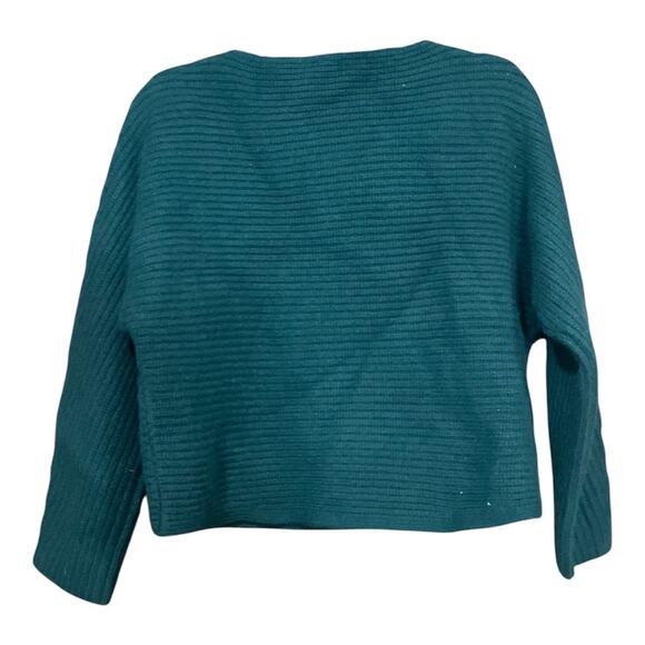 Ann Taylor Cashmere Dolman Sweater Women Small Pine Green NWOT - Picture 4 of 4